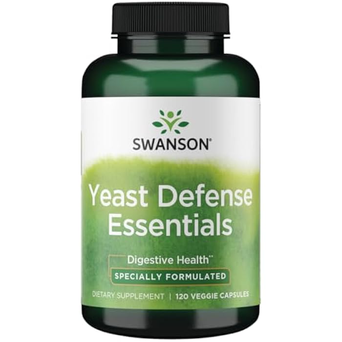 Swanson Yeast Defense Essentials 200 Million Cfu 120 Veg Capsules - Image 1