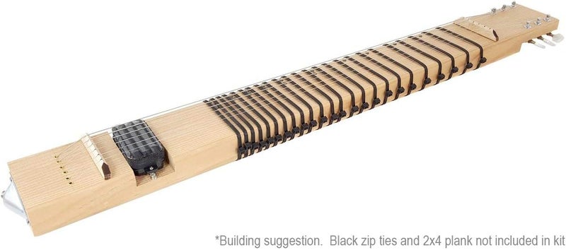 C. B. Gitty 2x4 Lap Steel Guitar Kit - the DIY Slide Guitar - You supply the 2x4! - Image 2