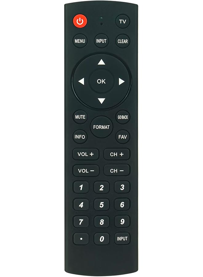 The Bros RC246 Replaced Remote Control Fit For RCA TV L22HD41 L26HD31R L26HD41 L32HD31R L32HD31RYX12 L32HD41 L40FHD41 L40FHD41YX7 L40FHD41YX8 L40FHD41YX9 L42FHD37R - Image 1
