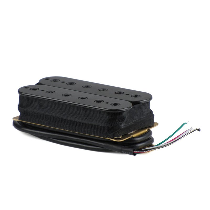 FLEOR فليور بيك أب بريدج سيراميك مزدوج ملف هامباكر لبيك أب الجيتار الكهربائي - أسود - Image 3