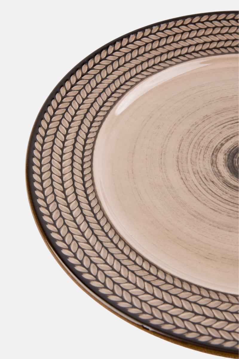 Maser Dinner Flat Plate, Grey  - Image 3