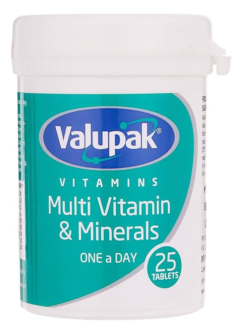 Multivitamin & Minerals 25 Tablet - pzsku/Z1FB370E07BB5358928DBZ/45/_/1740567056/8e936463-c99b-4523-9103-5f01cc17c7ad