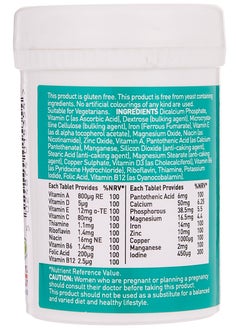 VALUPAK Multivitamin & Minerals 25 Tablet  - Image 2