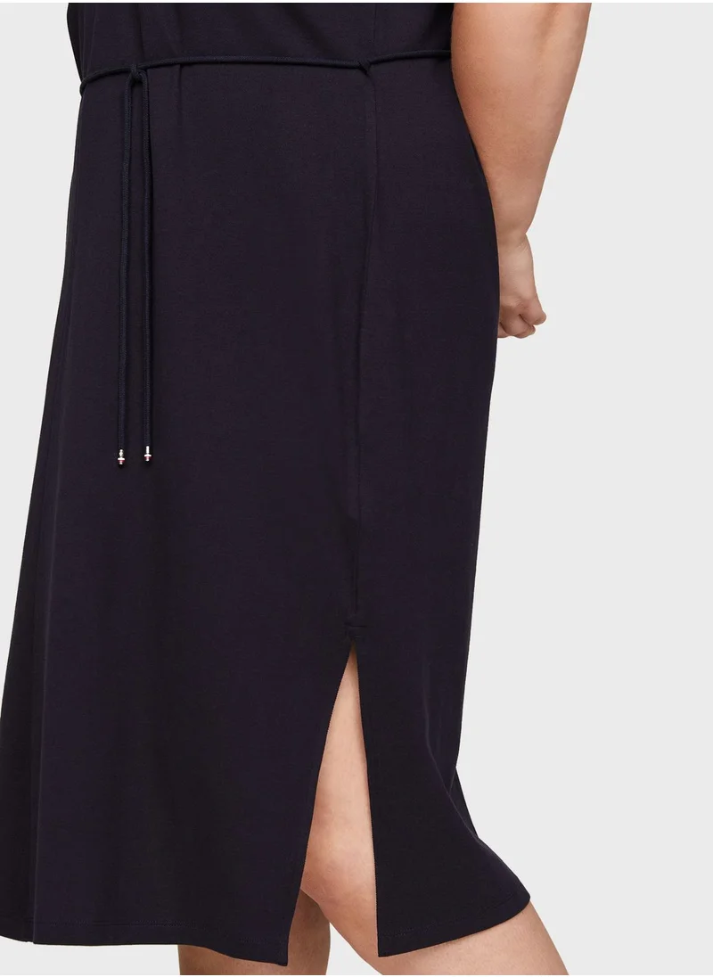 Tommy Hilfiger Plus Knit Polo Dress