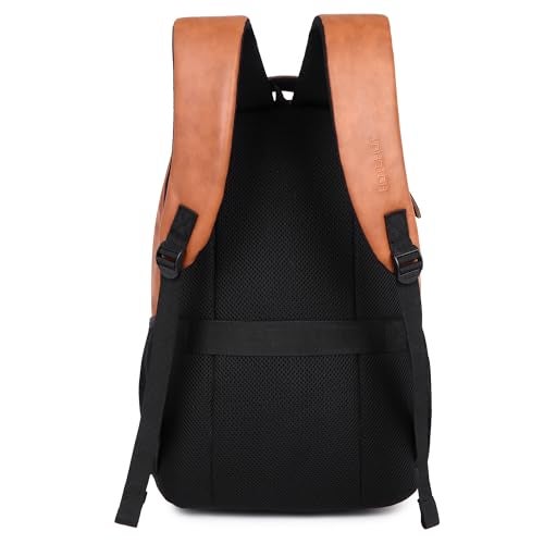 HOT SHOT BAGS VINTAGE SERIES 1396 32L FAUX LEATHER WATER RESISTANT Trolly sleeve LAPTOP BACKPACK | OFFICE BACKPACK | COLLEGE BACKPACK - Image 2