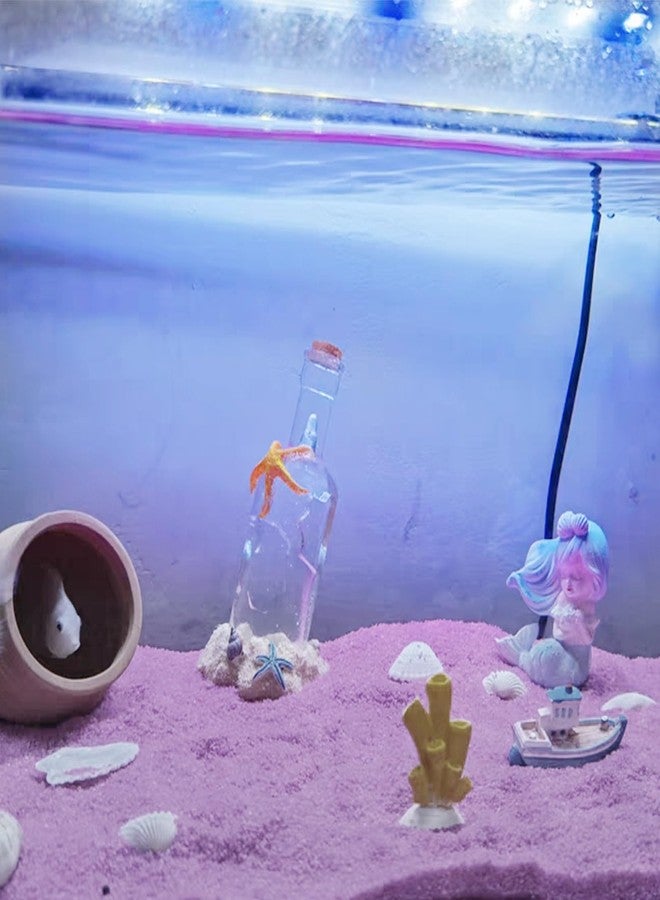 FANTIAN رمل فانتيان الوردي، ٥ أرطال، رمل زخرفي لأحواض السمك، وأحواض الأسماك، واللوحات الفنية، والشموع، وملء المزهريات، وحفلات الزفاف، والأعمال الفنية والحرفية، وملء الأوعية. - Image 4