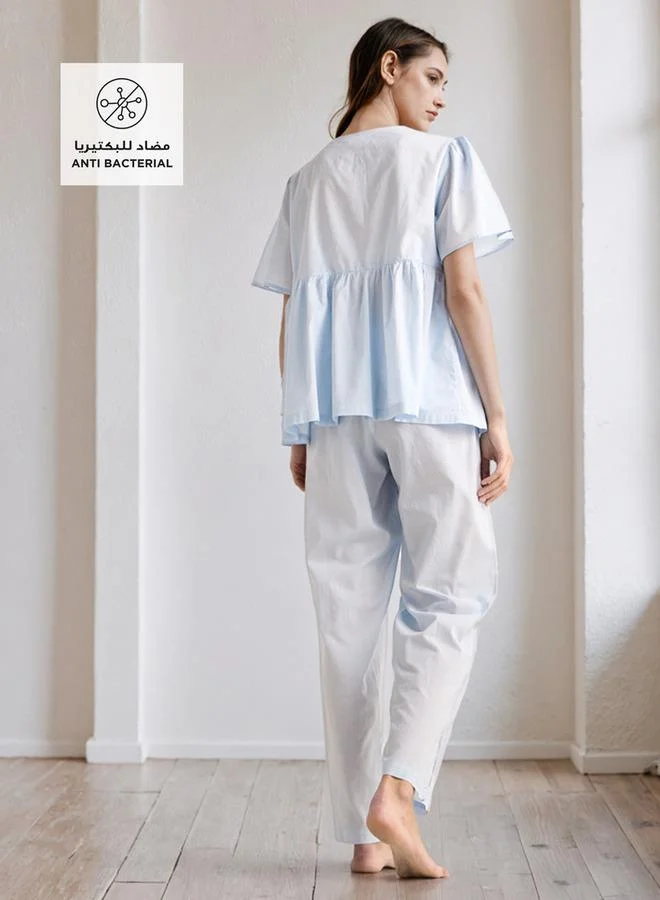 سبلاش فيڤ طقم بيجامة مطرز