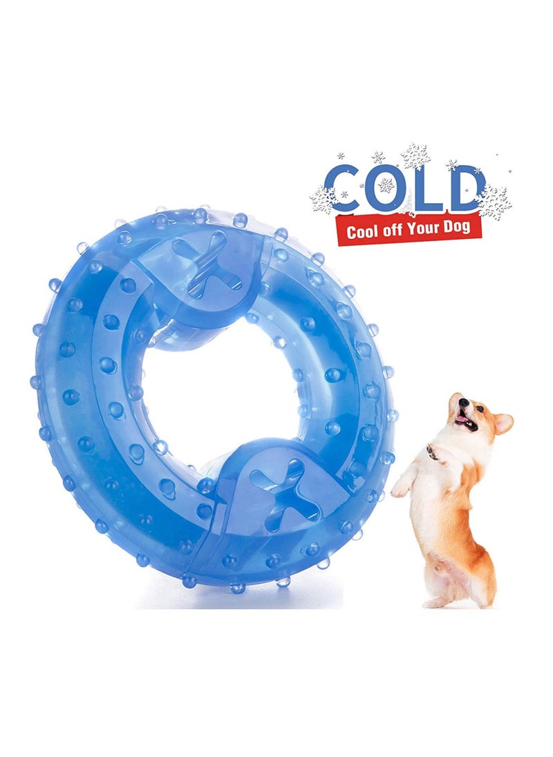 SYOSI - Pet Teether Pet Products Arctic Freeze Fetch Food Cooling, Cooling Freeze Puppy Teething Rings Arctic Durable Teething Toys for Dogs Perfect Training Tool Chew Ring Toys refined - Image 1