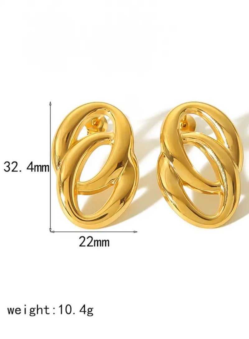 Golden earrings  - Image 3