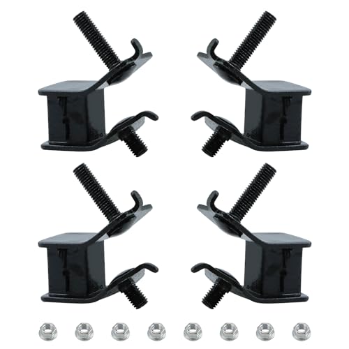 KIKITE Generator Anti Vibration Rubber Mount for 2000w 3000w 3500w 4000w 4750w Compatible with Champion Firman Predator Open-frame Generators Shock-Absorbing Feet 4 Pcs (2 left and 2 right) - Image 1