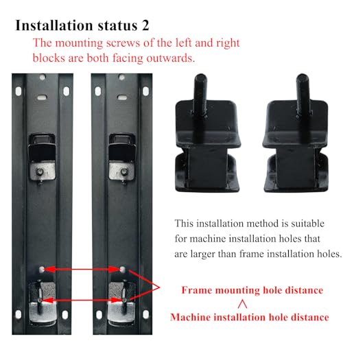 KIKITE Generator Anti Vibration Rubber Mount for 2000w 3000w 3500w 4000w 4750w Compatible with Champion Firman Predator Open-frame Generators Shock-Absorbing Feet 4 Pcs (2 left and 2 right) - Image 5