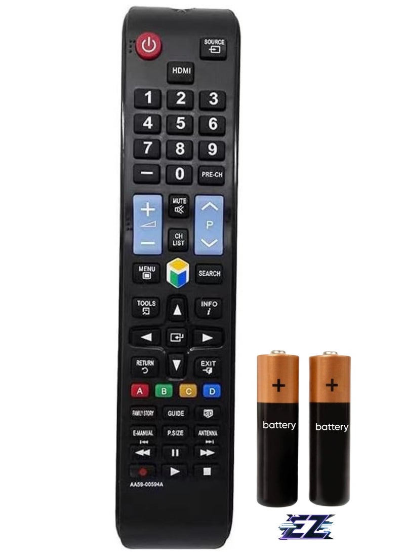 ELTRAZONE Universal Remote Control for Samsung Smart TV - AA59-00582A with battery - Image 1