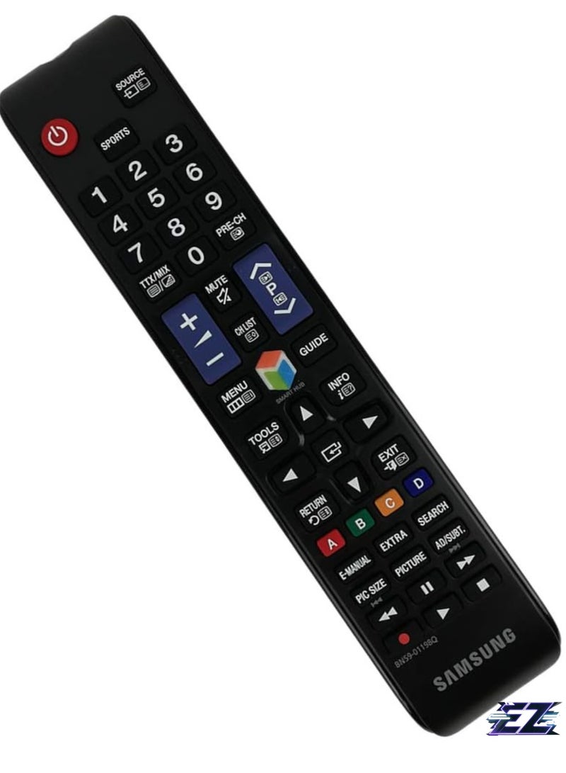 ELTRAZONE Universal Remote Control for Samsung Smart TV - AA59-00582A with battery - Image 2