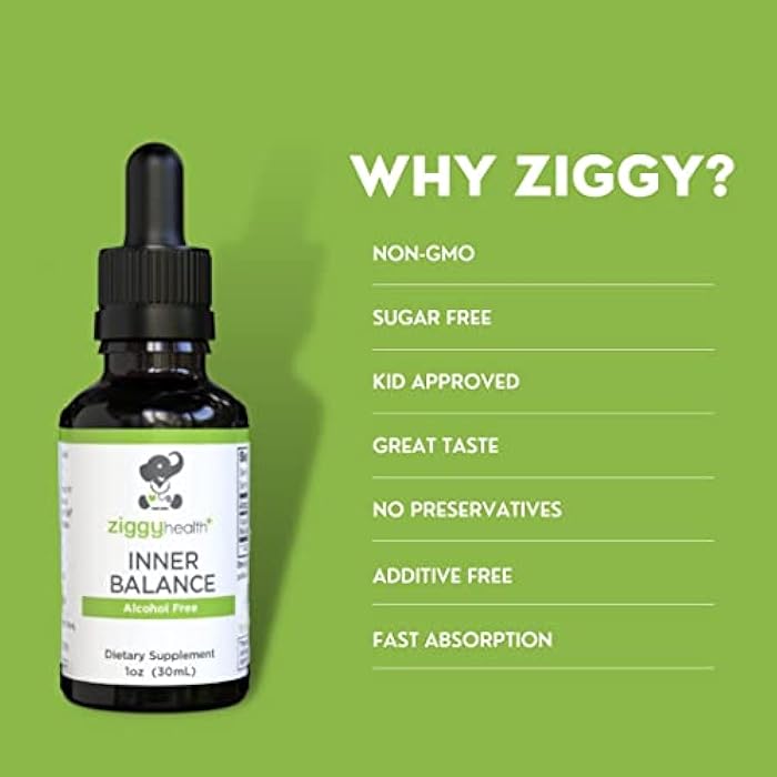 Ziggy Baby Ziggy Health Inner Balance Tincture - Intestinal Support Movement Formula, Black Walnut Liquid, Harmful Organism Cleanse, Herbal Remedy, Supplement, Gluten Free, 1oz - Image 2