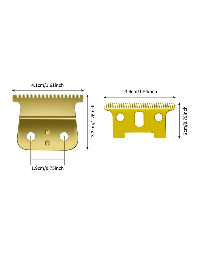 DODAER Replacement Blades Compatible with Andis T Outliners GTX,Suitable for Hair Clippers Model #04710/04521 - Image 2