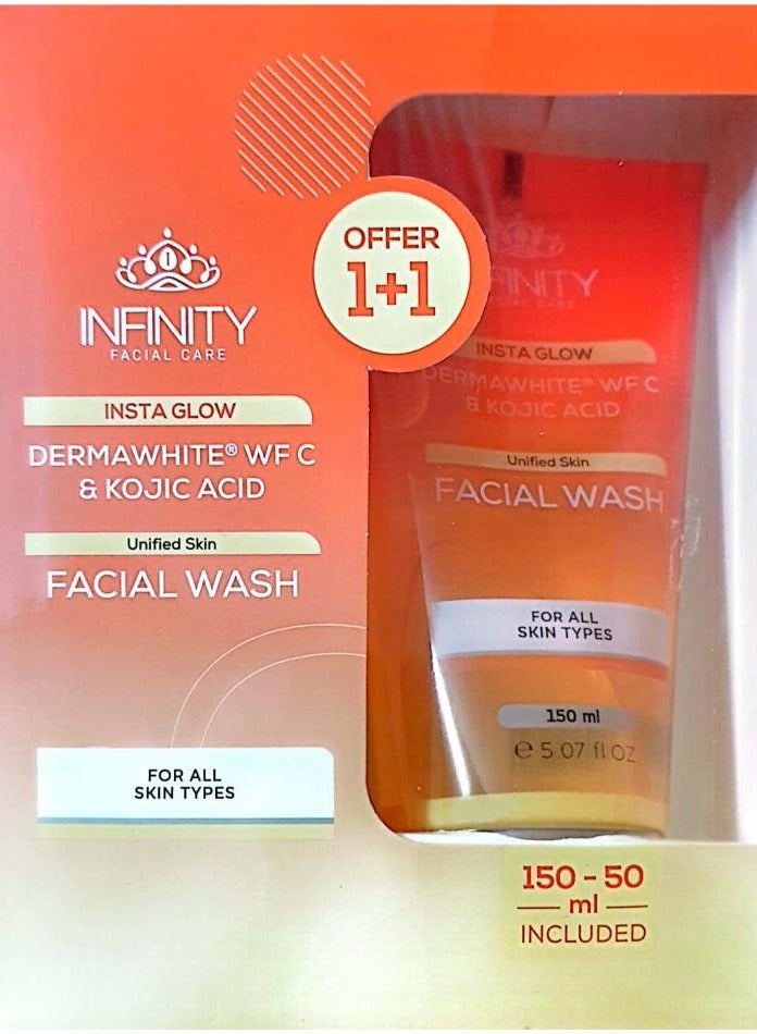 إينفينيتي اثنين غسول الوجه من انفينتي 150+50مل