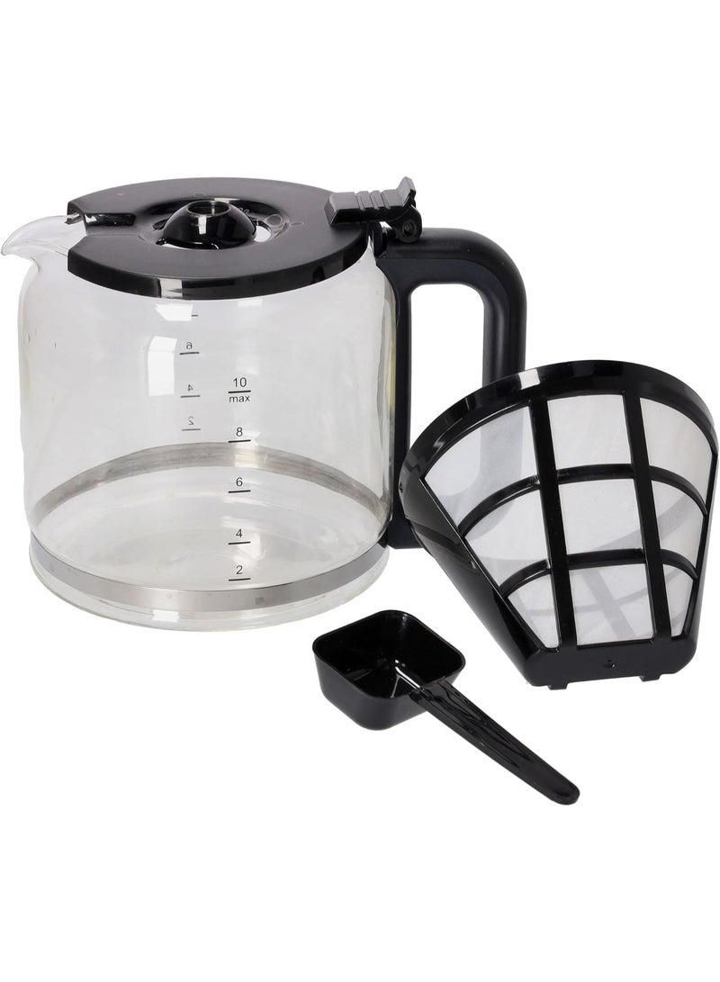 Westinghouse Westinghouse USA Retro Series 1.25L Coffee Maker – Red | Stylish Design with Brew Control, Pause-and-Pour Function, Permanent Filter (UAE Version) - 2 Years Warranty - Image 4