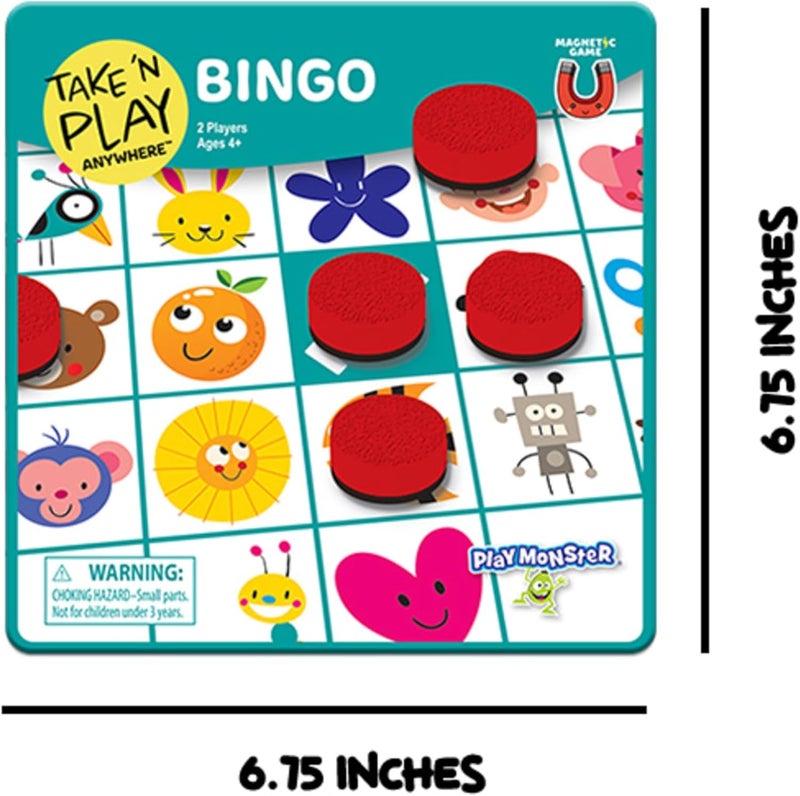 PlayMonster Take N Play Anywhere Bingo - Magnetic Game for Kids Aged 4 and Up - Image 2