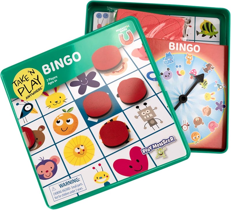 PlayMonster Take N Play Anywhere Bingo - Magnetic Game for Kids Aged 4 and Up - Image 4
