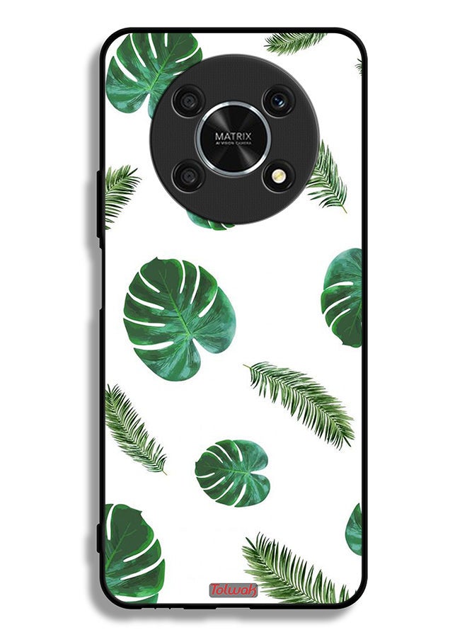 Tolwak Honor X9 5G Protective Case Cover Feathers Art - Image 2