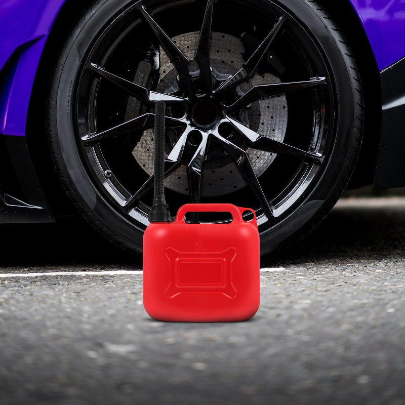 2pcs Gasoline Container Car Gasoline Storage Bucket Portable Gasoline Jug Car Gasoline Can 5L - Image 4