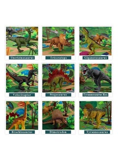 Dinosaur Toy Figure w/ Activity Play Mat & Trees, Educational Realistic Dinosaur Playset to Create a Dino World Including T-Rex, Triceratops, Velocira - pzsku/Z1FB4BDE32F9AB42D35F3Z/45/_/1678430172/051ec0c9-9c9c-46e8-b7a8-a05b7f9cfe38