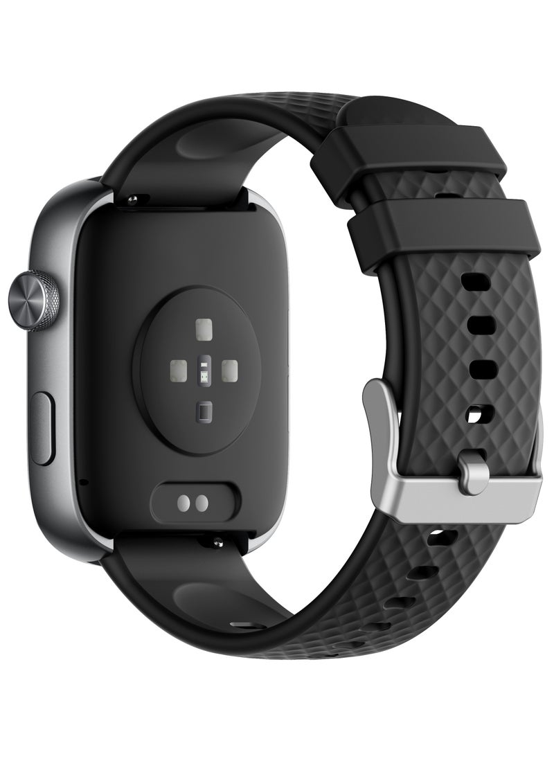 Bastec GTS8 Men's smartwatch, AMOLED Always On Display Bluetooth Call Waterproof Fitness Watch, Compatible Android iOS Black  - Image 4
