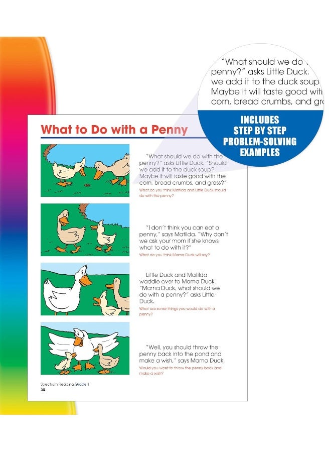 Spectrum Reading Workbook, Grade 1 - Image 4