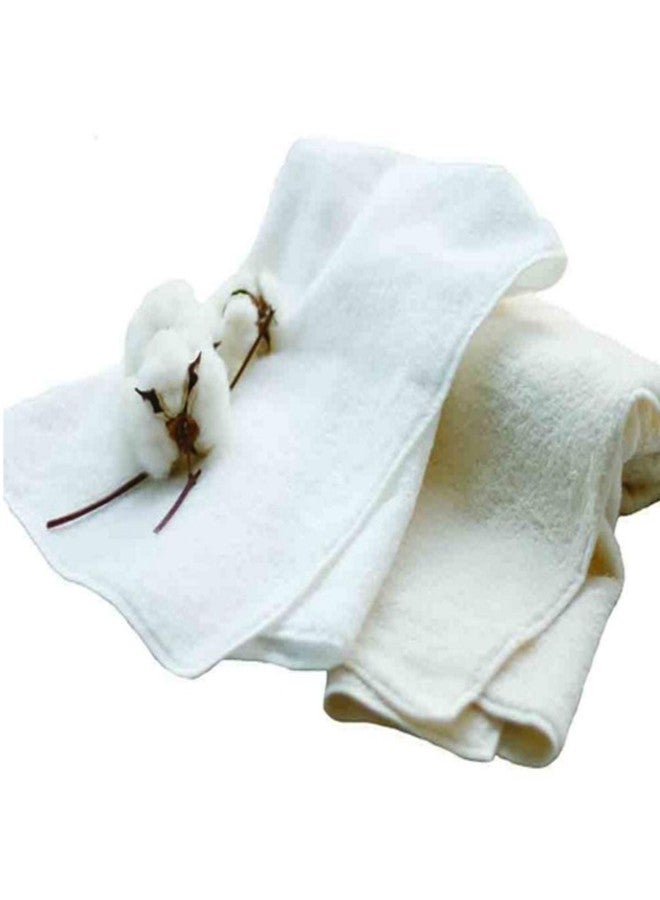 IPPINKA Nawrap 100% Organic Cotton Baby Face Cloth, Durable, Absorbent and Quick-Dry, Ivory - Image 4