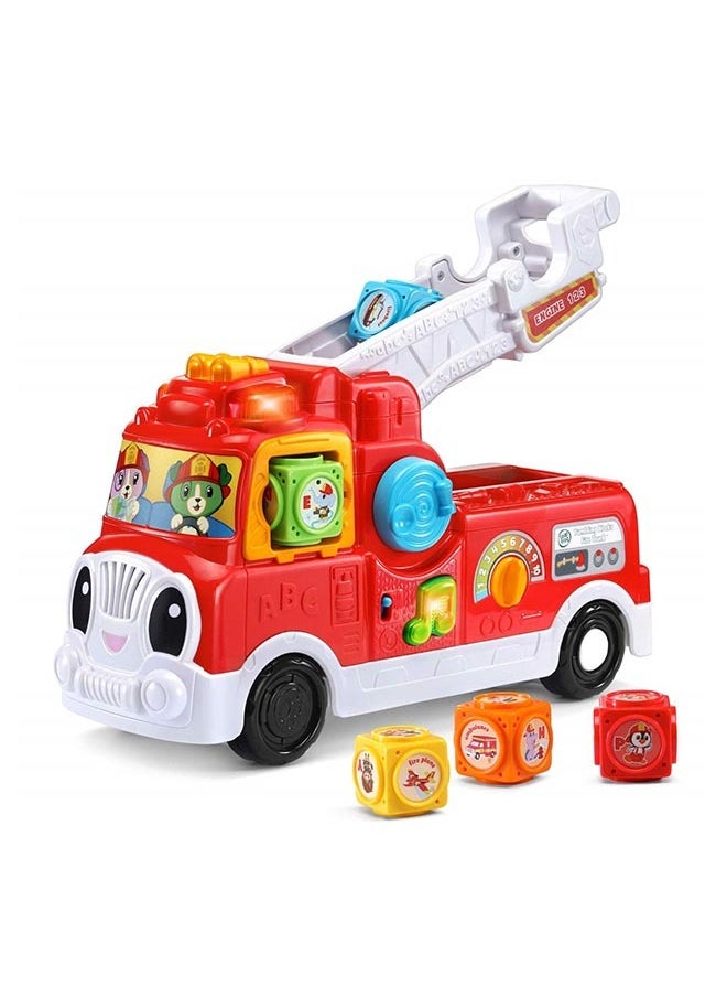 LeapFrog LeapFrog Tumbling Blocks Fire Truck, Red, Great Gift for Kids, Toddlers, Toy for Boys and Girls, Ages 2, 3  - Image 2