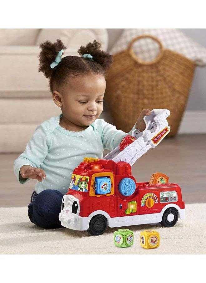 LeapFrog LeapFrog Tumbling Blocks Fire Truck, Red, Great Gift for Kids, Toddlers, Toy for Boys and Girls, Ages 2, 3  - Image 4