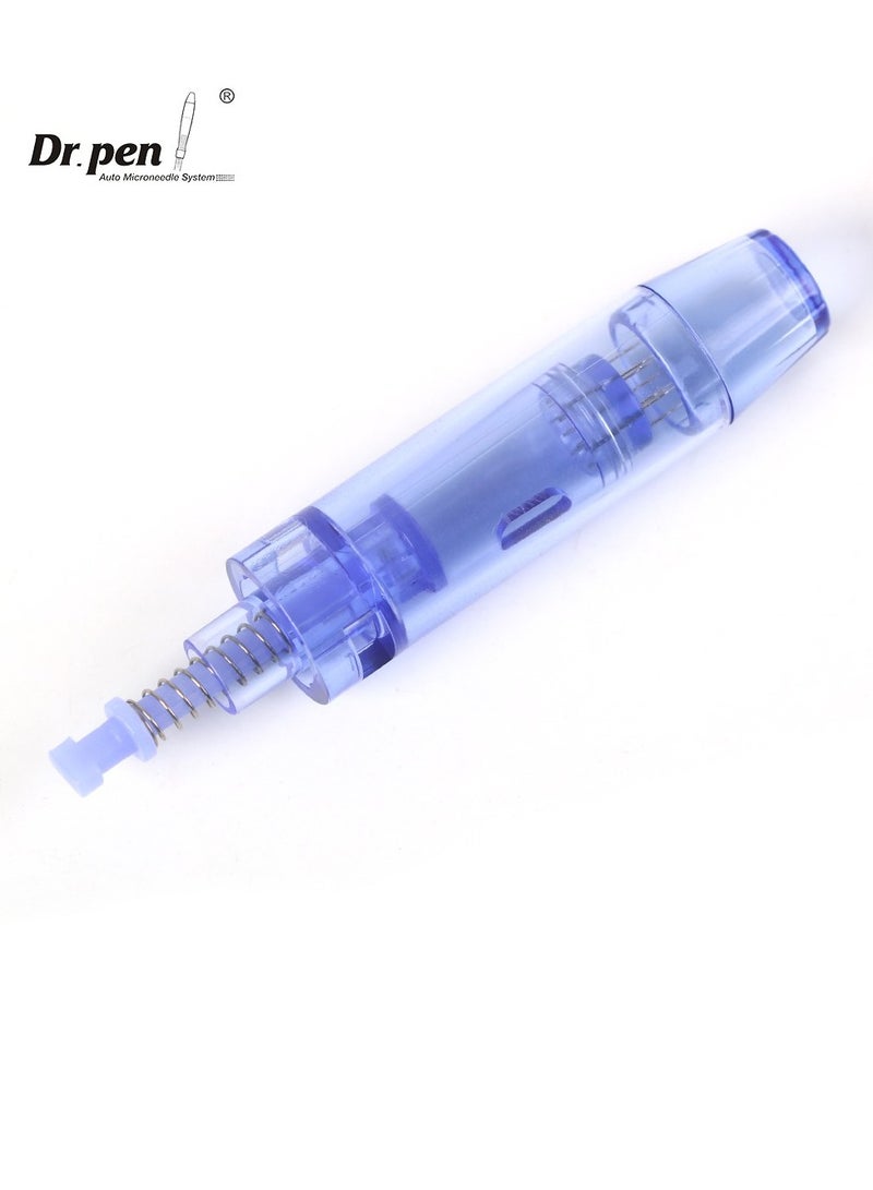 Dr pen 5 pieces of Dr. Pen Derma for facial skin brightening, with original needle cartridges for Dermapen M8S, A8S, and A9, size 12. Designed for skin rejuvenation, improving facial glow, and treating skin scars, with original cartridges. Dr. Pen device – Dr. Pen Derma Pen – Dr. Pen needles – replacement derma needles for microneedling pen – Dermapen – needle – microneedling needle. - Image 4