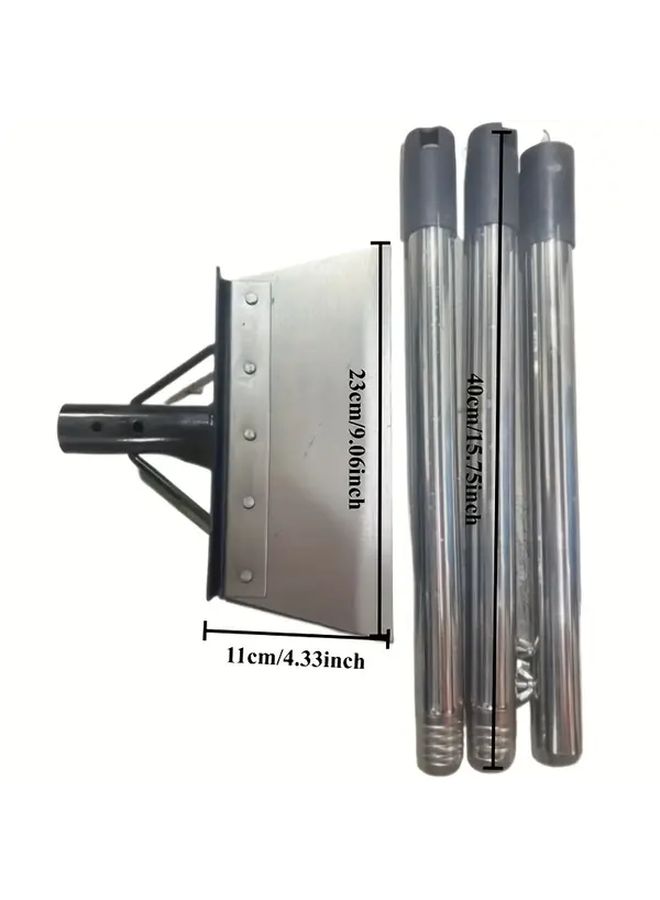 Black Heavy Duty Multi Purpose Garden Spade Hoe Lawn Edger Weeder Cultivator - Image 4
