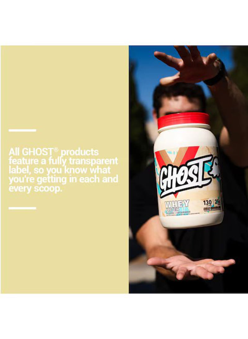 Ghost Powder,Milk Chocolate - 2Lb Tub, 25G Of Protein - Flavored Isolate, Concentrate & Hydrolyzed Whey Protein Blend - Post Workout Shakes - Soy & Gluten Free - Image 3