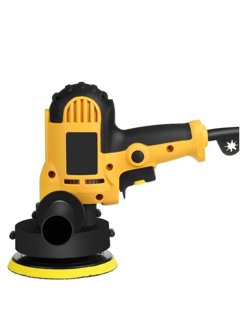 Hi Max 600W Polishing Machine Grinding Hand Tool Black/Yellow, Electric car Polisher Machine, - Image 2