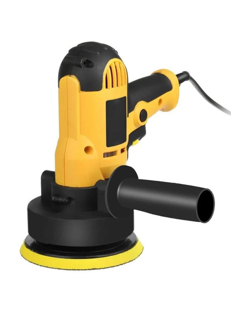 Hi Max 600W Polishing Machine Grinding Hand Tool Black/Yellow, Electric car Polisher Machine, - Image 1
