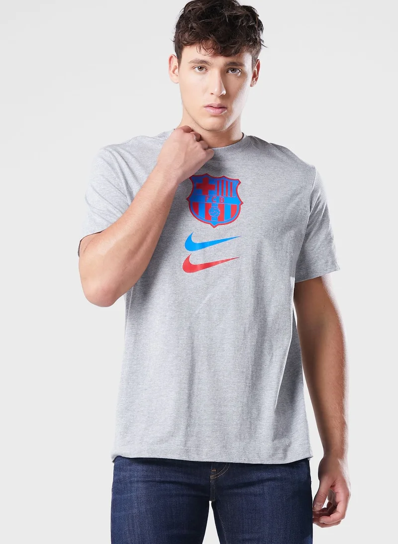 Nike Fc Barcelona Crest T-Shirt