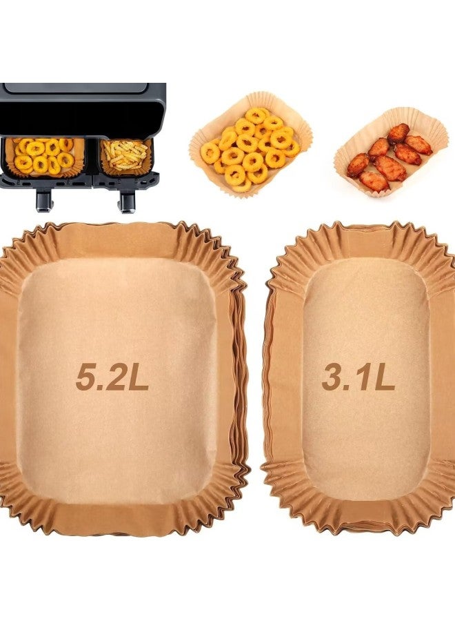 The Air Fryer Special Paper 5l Special Paper For Rectangular Air Fryer Paper Double Pot 10.4L 5.2L-Specifications:Round 20cm Opp Bag 100 Sheets  - Image 5