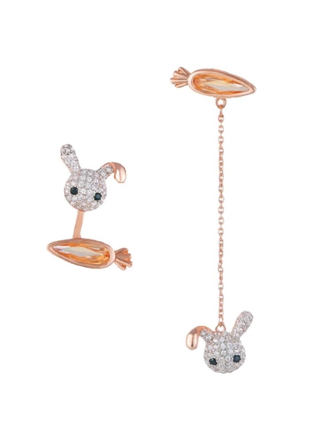 Chomel Little The Beauty Of Asymmetric Design Earrings  - Image 1