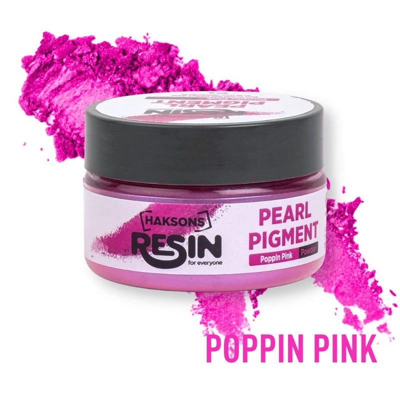 Haksons Pearl Pigments (Mica Powder) Pack of 3 (20 GMS) Raspberry Red, Periwinkle, Poppin Pink - Image 5