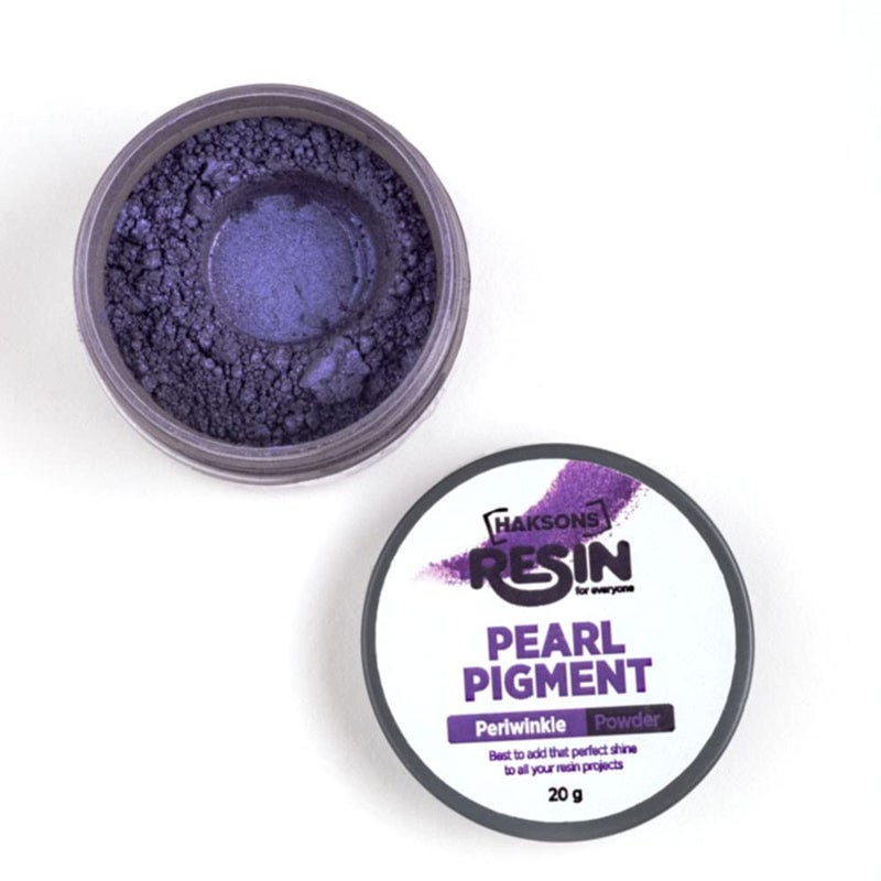 Haksons Pearl Pigments (Mica Powder) Pack of 3 (20 GMS) Raspberry Red, Periwinkle, Poppin Pink - Image 3