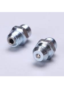 GK MART 516 BSP straight steel body Grease Nipple 2 Nos 