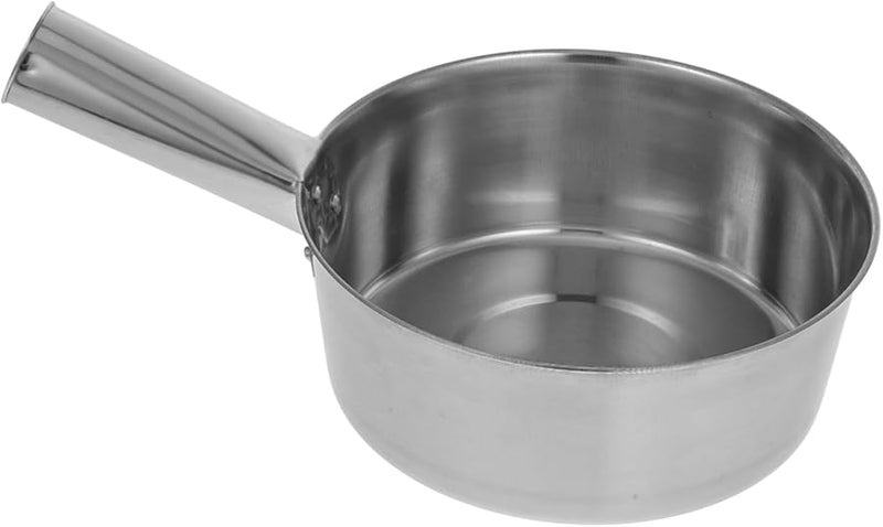 Stainless Steel Water Scoop Strainer Ladle Large Kitchen Cooking Spoon Elegant Design - Image 1