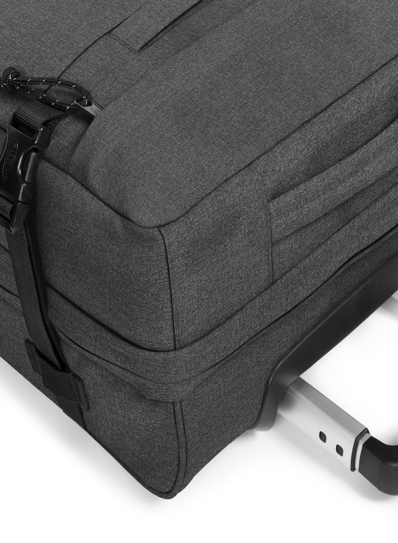 EASTPAK TRANSITR'r 4 S Trolley Luggage Black Denim Small - Image 2