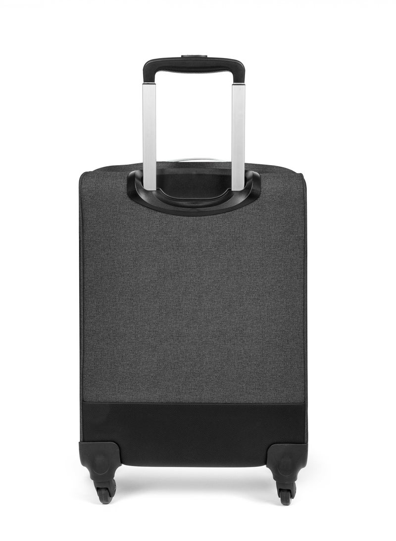 EASTPAK TRANSITR'r 4 S Trolley Luggage Black Denim Small - Image 4