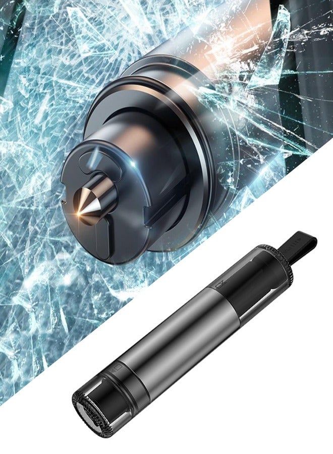 2024 Upgraded Safe Hammer Glass Breaker Under Water, Car Hammer Seatbelt Cutter Window Breaker Emergency Escape Tool, Safehammer Glass Breaker for New Cars - Image 1