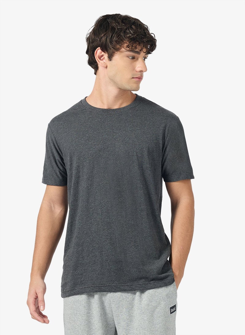 Seventy Five Basics Pack of 3 Round Neck T-Shirt - Image 3