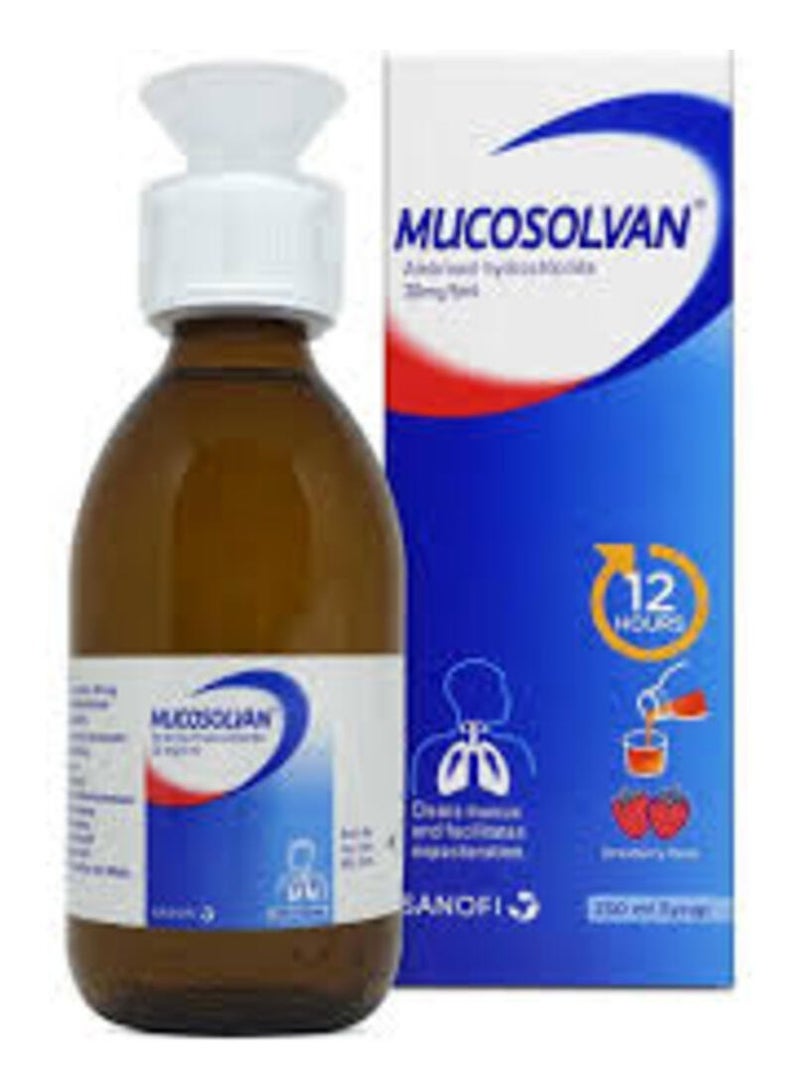 MUCOSOLVAN Cough 30mg/5ml Syrup 100ml 