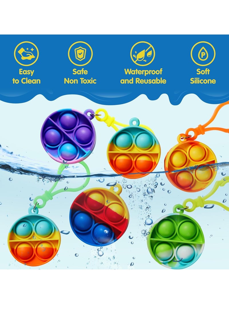 Generic Party Favors Pop Keychain Mini Toys Bulk for Kids One Pack(Random Color)  - Image 3