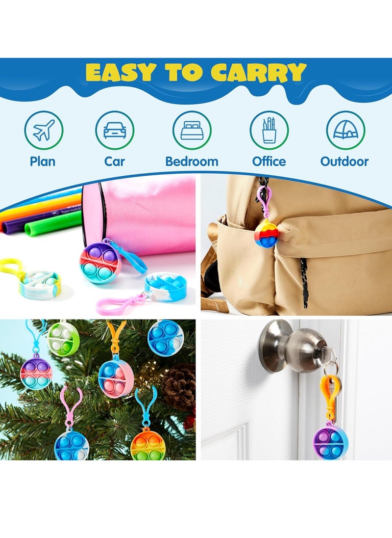 Generic Party Favors Pop Keychain Mini Toys Bulk for Kids One Pack(Random Color)  - Image 4